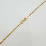 Cadena Veneciana 2.7gr / 23 1/2 in / 0.8mm Oro Amarillo +3 18K %