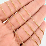 Cadena Veneciana 3.4gr / 23 3/4 in / 0.56mm Oro Amarillo +3 18K %