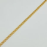 Pulso Cubano 1.3gr / 7 1/2 in / 1.96mm Oro Amarillo +1 18K %