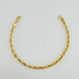 Pulso Lazo 3.15gr / 7 1/4 in / 2.85mm Oro Amarillo +3 18K %