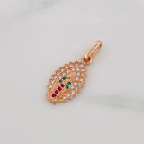 Dije Virgen de Guadalupe 1.3g / 3/4 in Oro Rosa 18K