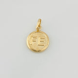 Pendant Faith 0.7g / 3/4 in Yellow Gold 18K