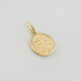 Pendant Faith 0.7g / 3/4 in Yellow Gold 18K