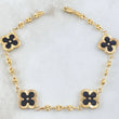 Bracelet GC Clover 5.3gr / 7.3in / 18K Gold