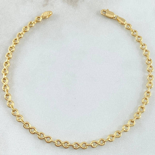 Pulso Infinito 2.15gr / 6 3/4 in / Oro Amarillo 18K