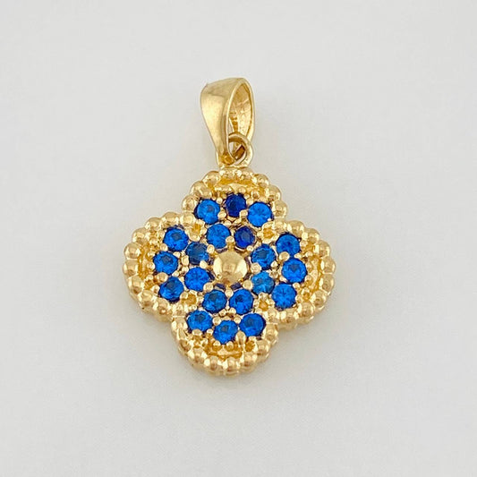 Dije Trebol 2.65g / 3/4 in Oro Amarillo 18K