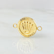 Charm Crown Circle 1.15gr / 3/4 in / 18K Gold