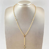 Miraculous Virgin Rosary 7gr / 19 3/4 in / 18K Gold