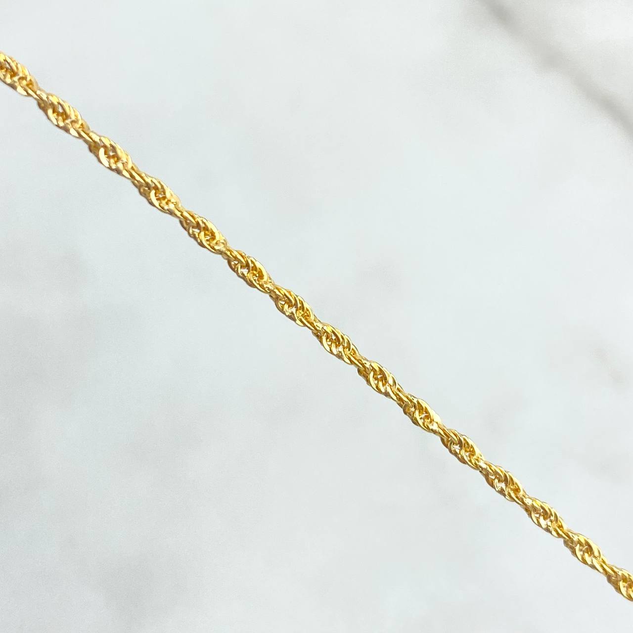 Rope Chain 1.15gr / 45cm / +3 18K Gold *