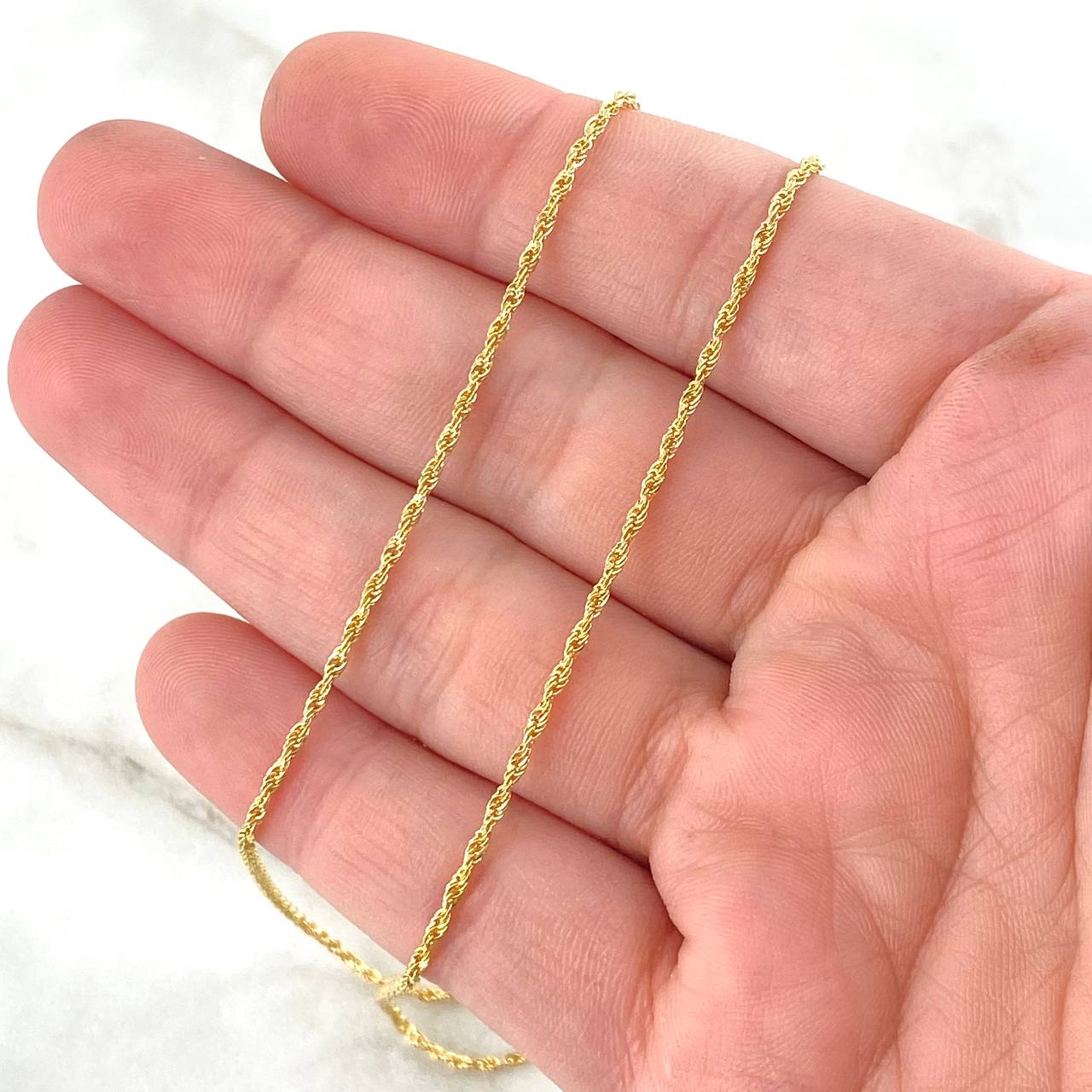 Cadena Lazo 1.2gr / 45cm / +3Oro 18K *