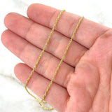 Rope Chain 1.15gr / 45cm / +3 18K Gold *