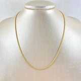 Cadena Lazo 1.2gr / 45cm / +3Oro 18K *