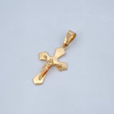 Pendant Cross Christ 1.9gr / 18K Gold