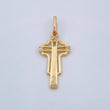 Pendant Filigree Cross 0.95gr / 18K Gold Yellow &