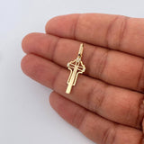 Pendant Filigree Cross 0.95gr / 18K Gold Yellow &