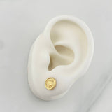 Topos Corona 0.95 g / in / 8 mm Oro Amarillo 18K