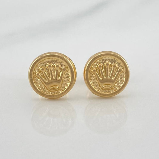 Topos Corona 0.95 g / in / 8 mm Oro Amarillo 18K