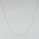 Venetian Chain 0.85 g / 17 3/4 in / 0.5 mm Yellow Gold 18K