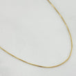 Venetian Chain 0.85 g / 17 3/4 in / 0.5 mm Yellow Gold 18K