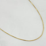 Venetian Chain 0.85 g / 17 3/4 in / 0.5 mm Yellow Gold 18K
