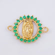 Charm Virgin of Guadalupe 0.9gr / 3/4 in / Yellow Gold 18K *