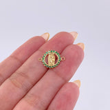 Charm Virgin of Guadalupe 0.9gr / 3/4 in / Yellow Gold 18K *