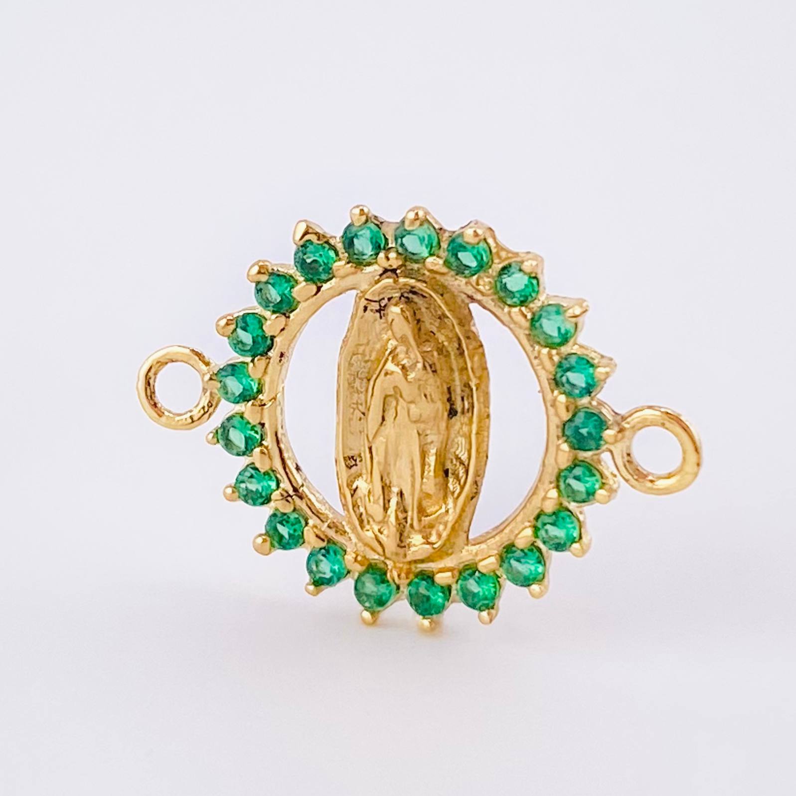 Charm Virgin of Guadalupe 0.9gr / 3/4 in / Yellow Gold 18K *