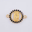 Herraje Virgen Guadalupe 0.9gr / 3/4 in / Oro Amarillo 18K *