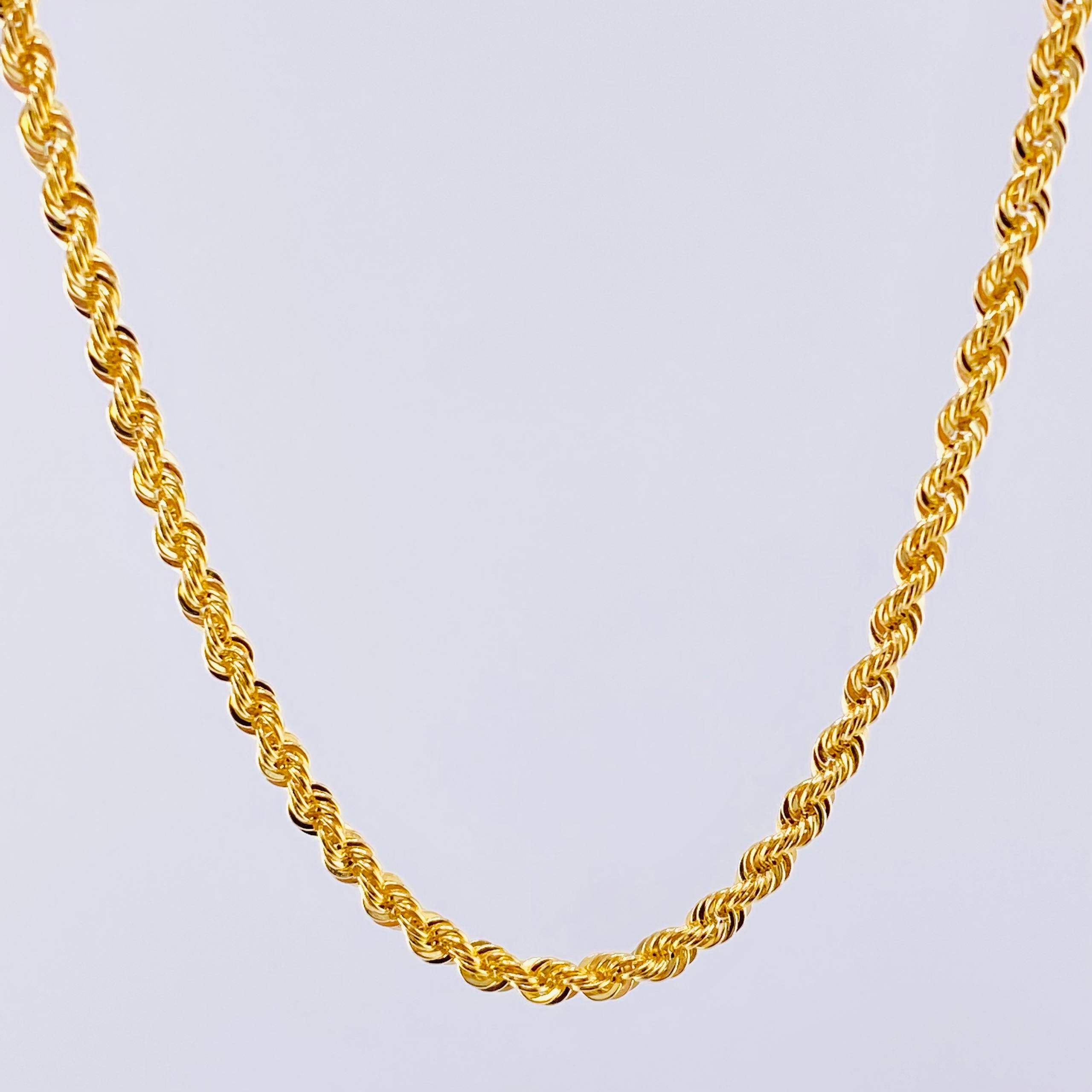 Rope Chain 6.8 g / 20 in / 3.3 mm Yellow Gold 18K