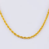 Rope Chain 6.7 g / 20 in / 3.3 mm Yellow Gold 18K