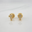 Topos Cruz 0.8 g / in / 6.78 mm Oro Amarillo 18K
