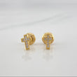 Topos Cruz 0.75 g / in / 6.74 mm Oro Amarillo 18K