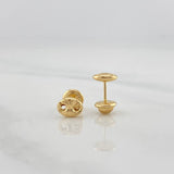 Topos Gc Diamantados 0.6 g / in / 4.96 mm Oro Amarillo 18K