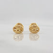 Topos Gc Diamantados 0.6 g / in / 4.96 mm Oro Amarillo 18K