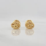 Topos Gc Diamantados 0.6 g / in / 4.96 mm Oro Amarillo 18K