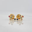 Topos Cruz 0.9 g / in / 5 mm Oro Amarillo 18K