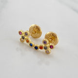Topos Cruz 0.9 g / in / 5 mm Oro Amarillo 18K