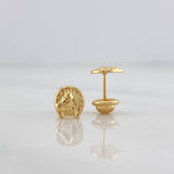 Topos Herradura Caballo 0.65 g / in / 3.2 mm Oro Amarillo 18K