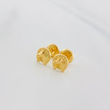 Topos Herradura Caballo 0.65 g / in / 3.2 mm Oro Amarillo 18K