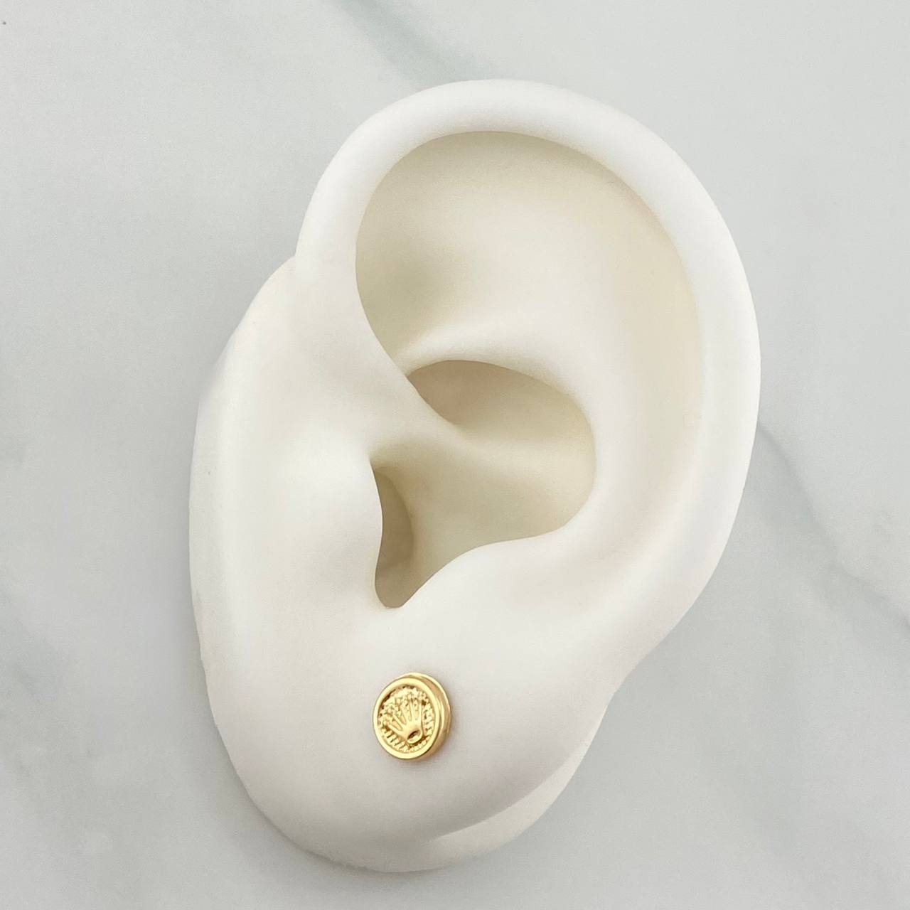 Topos Corona 0.7 g / in / 4 mm Oro Amarillo 18K