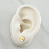 Topos Corona 0.7 g / in / 4 mm Oro Amarillo 18K