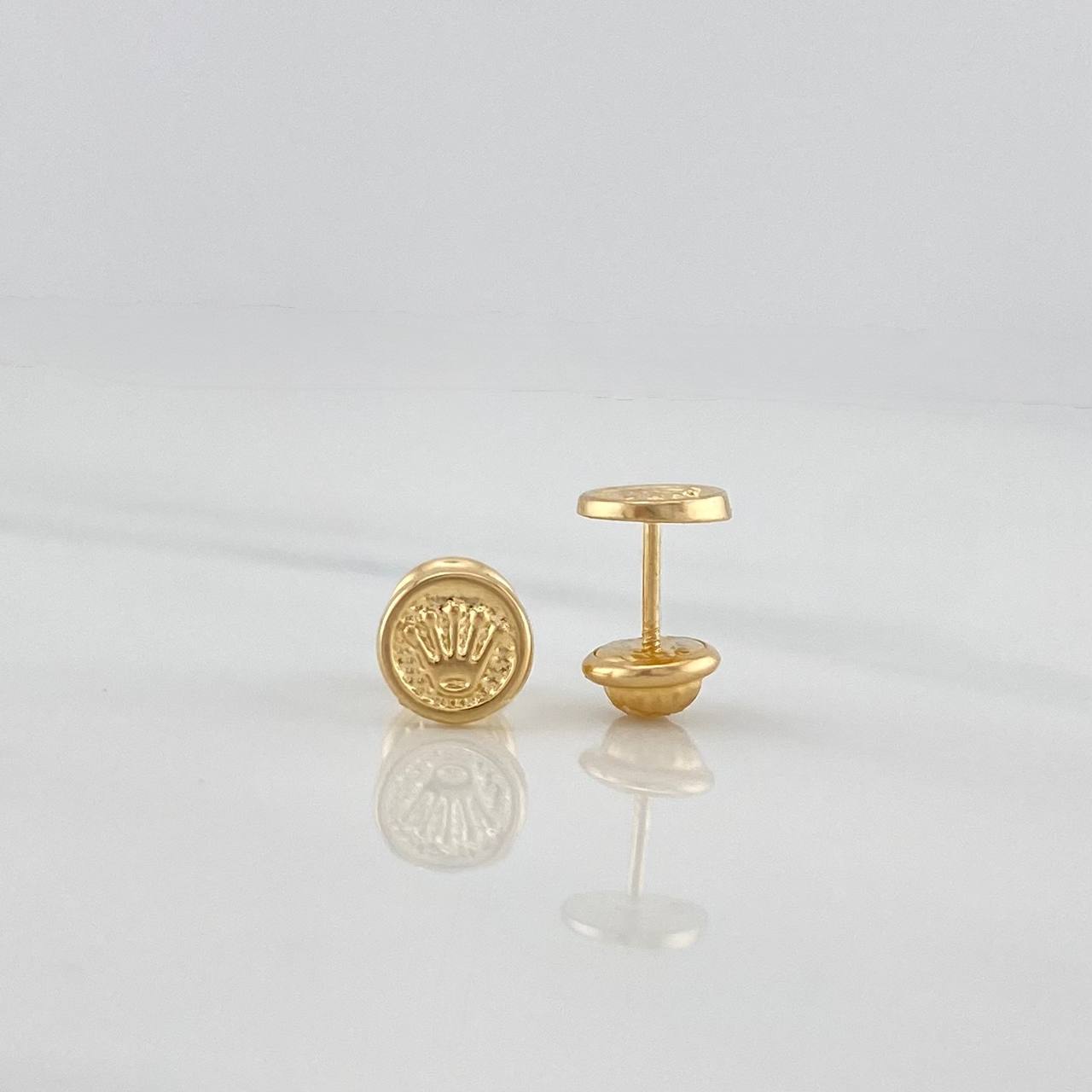 Topos Corona 0.7 g / in / 4 mm Oro Amarillo 18K