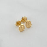 Topos Silueta Virgen De Guadalupe 0.8 g / in / 5 mm Oro Amarillo 18K