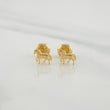Topos Caballo 0.7 g / in / 4.4 mm Oro Amarillo 18K