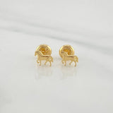 Topos Caballo 0.7 g / in / 4.4 mm Oro Amarillo 18K