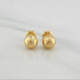 Topos Bola Diamantados 0.95 g / in / 7 mm Oro Amarillo 18K