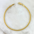 Pulso Franco 3.3gr / 7 1/2 in / Oro Amarillo +3 18K !