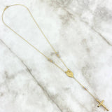 Rosario Classic Link 5.05gr / 45cm / 3mm Three Golds +4 *