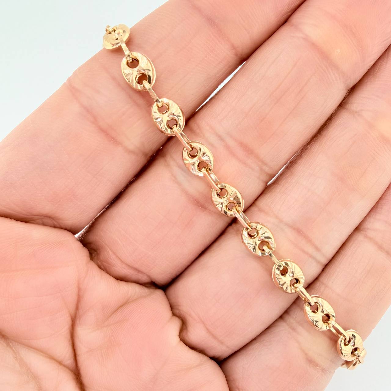 GC Bracelet 4.55gr / 7 3/4 in / 4.75mm Yellow Gold 18K %