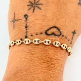 GC Bracelet 4.55gr / 7 3/4 in / 4.75mm Yellow Gold 18K %